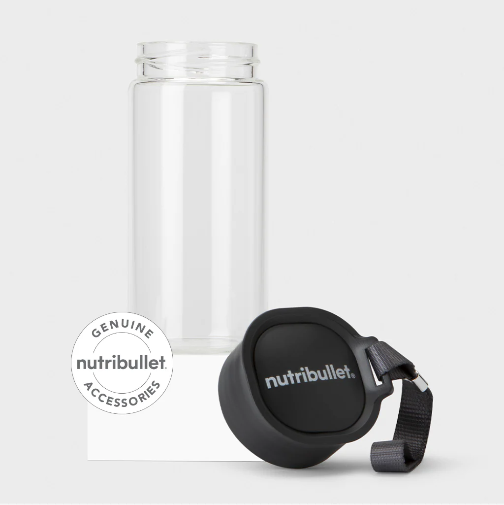 NutriBullet Juicer/Juicer PRO Glass Bottles with Lids - Image 3