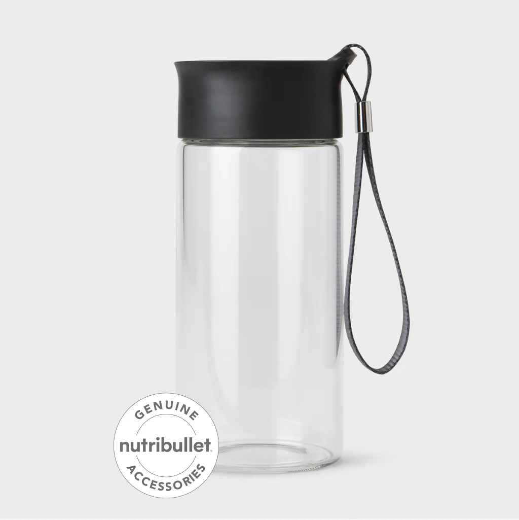 NutriBullet Juicer/Juicer PRO Glass Bottles with Lids - Image 4